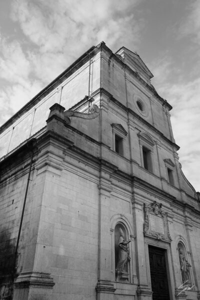 A view of the Basilica di San Paolino in Lucca, Italy. By Photographer Scott Allen Wilson.