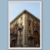 A white framed print of noble palace in Torino, Italy. By Photographer Scott Allen Wilson.