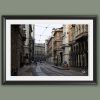 A black framed print of the heart of Torino, Italy. By Photographer Scott Allen Wilson.