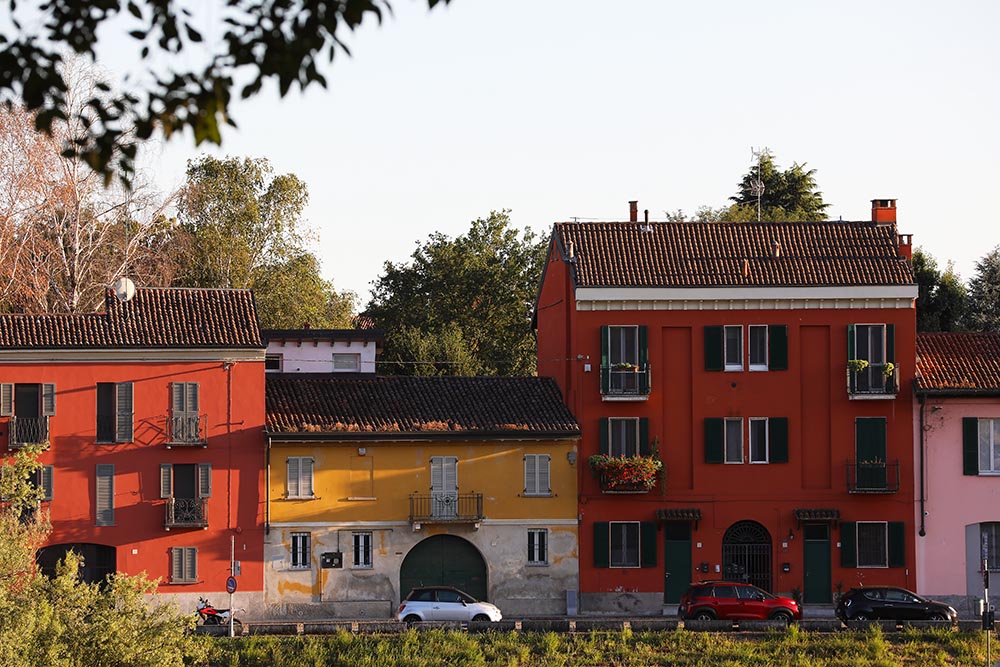 Pavia sunset