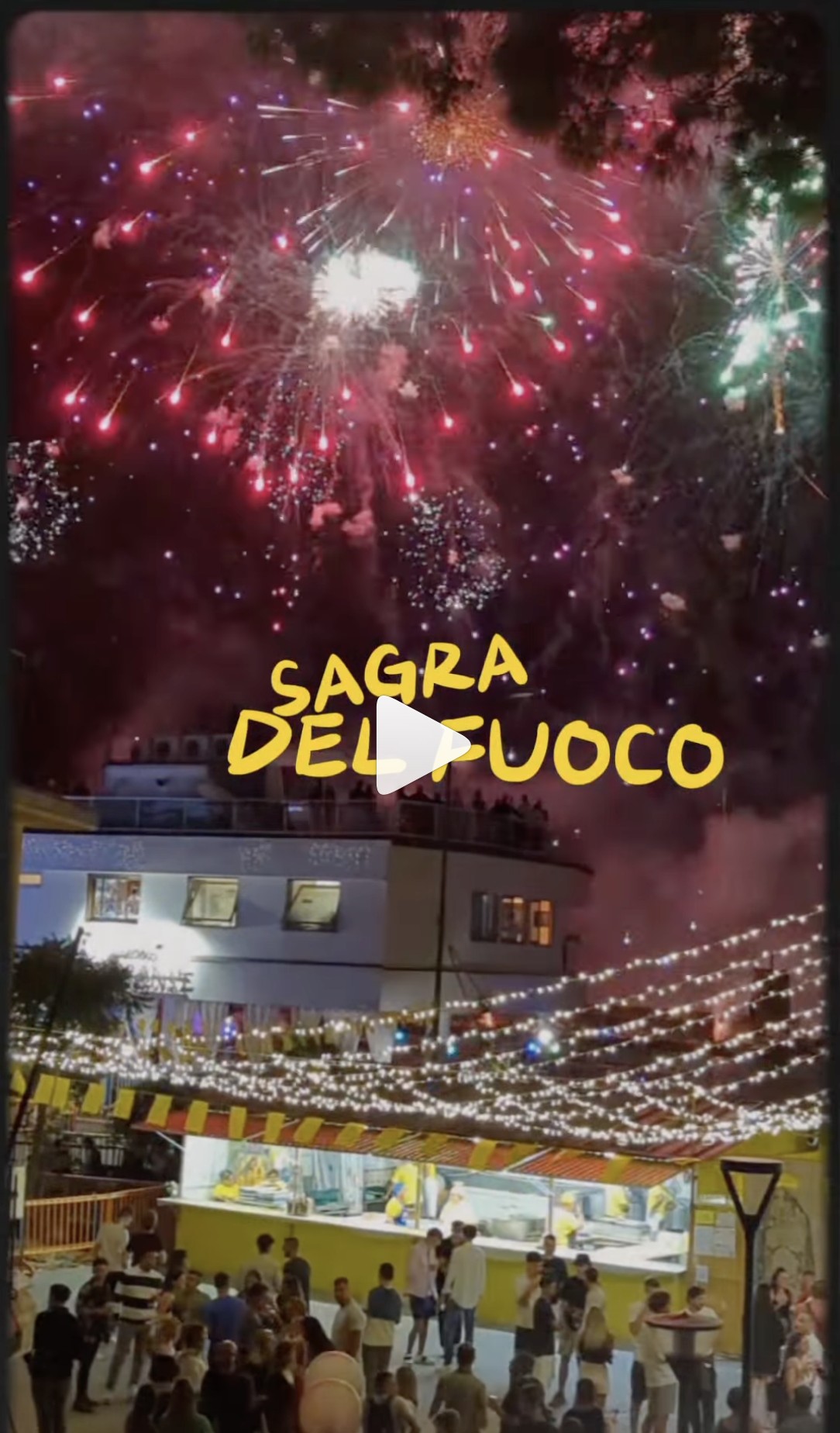 Sagra del Fuoco in Recco 2024