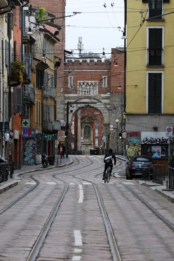 Milan streets