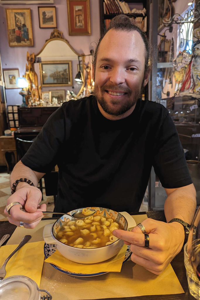 Scott in Bologna