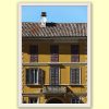 Travel framed photography displayed in a modern interior with warm minimalist decor.